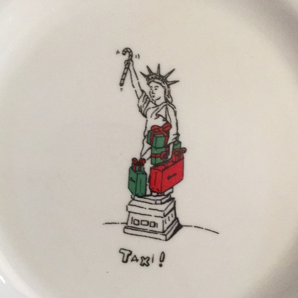 **Never been used** Decorative Christmas plate set - Picture 3 of 7